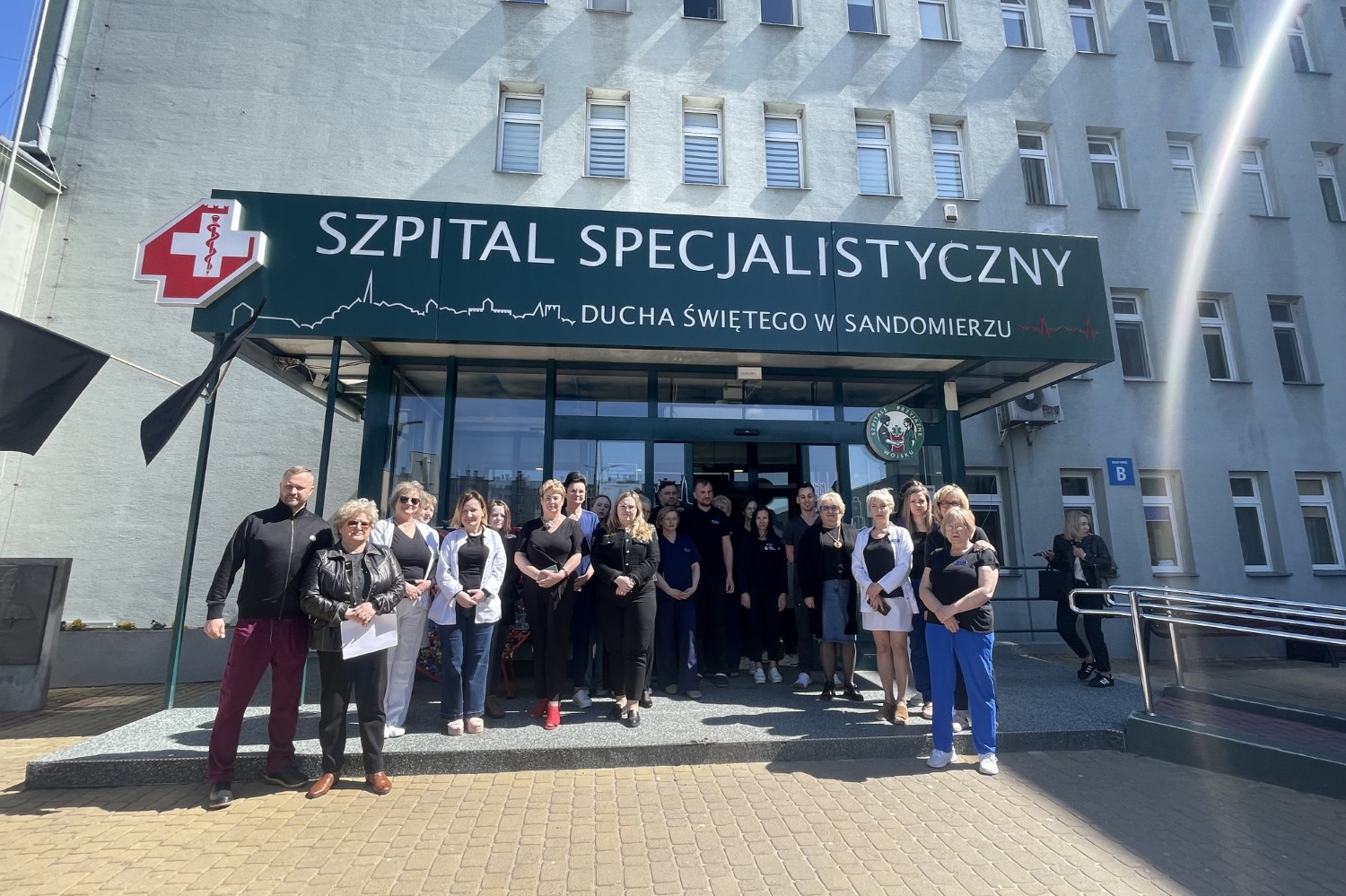 Szpital w Sandomierzu przystąpił do ogólnopolskiego protestu