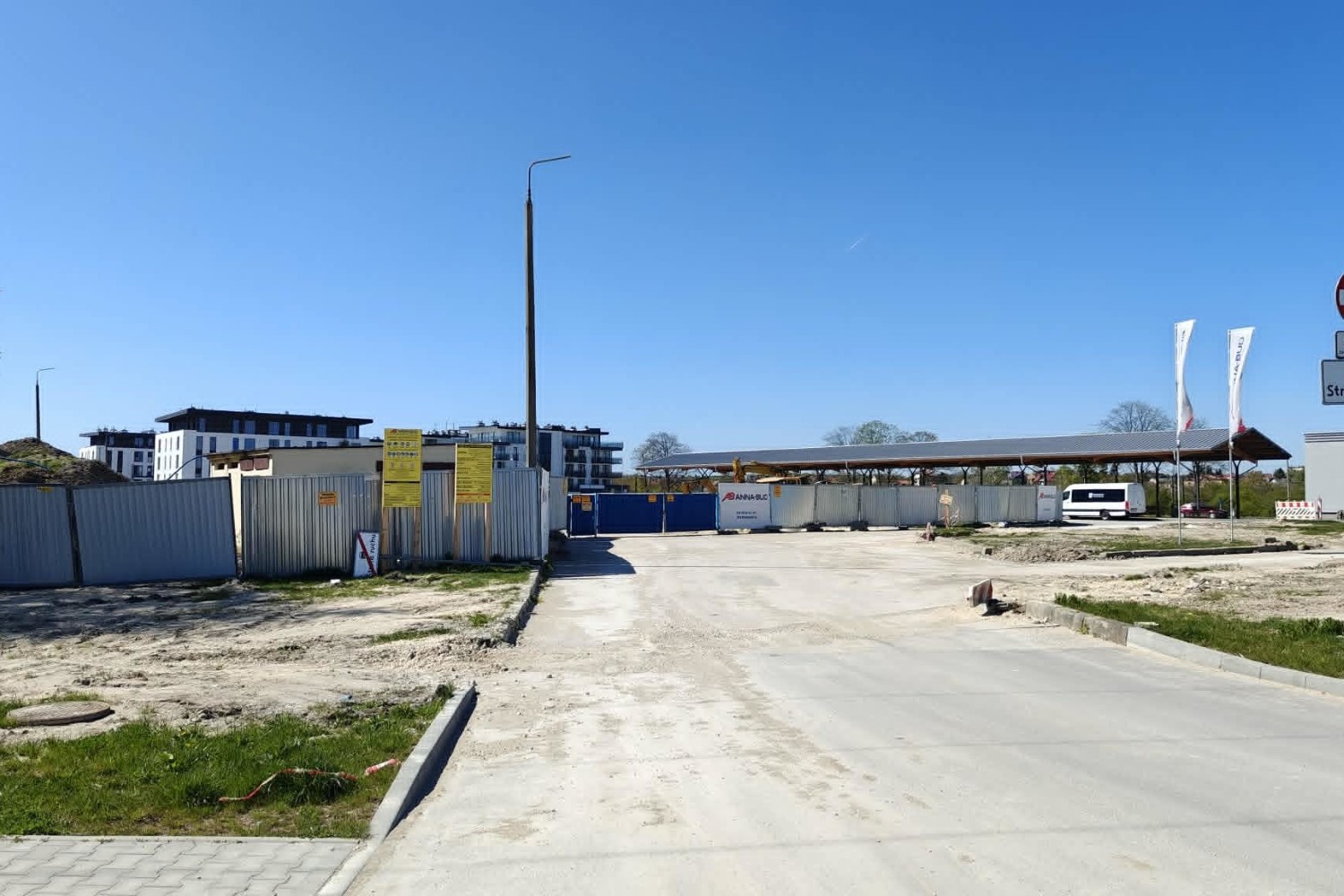 27.04.2026. Busko-Zdrój. Budowa parkingu wielopoziomowego / Fot. Marta Gajda-Kruk - Radio Kielce