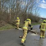 06.04.2026. Jankowice. Interwencja strażaków po silnym wietrze / Źródło: OSP Sobótka