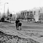 Kielce. Ulica Zagórska. 1974 rok. Gmach Leonarda w trakcie rozbiórki / źródło: facebook.com/KielceNaPrzestrzeniLat