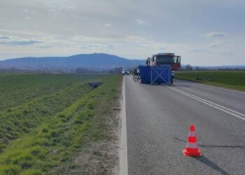 Śmierć rowerzysty na drodze - Radio Kielce Śmierć rowerzysty na drodze