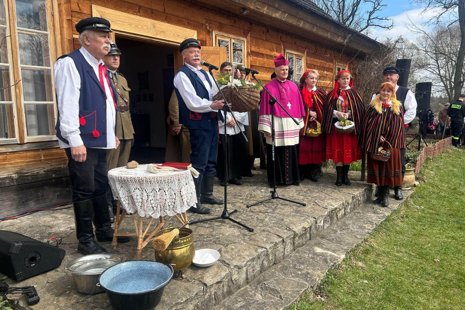 04.04.2026. Ciekoty. Święcenie pokarmów / Fot. Izabela Mortas-Rubak - Radio Kielce