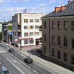 Kielce. Ulica Seminaryjska. 2004 rok. Skrzyżowanie ulic Seminaryjskiej i Słowackiego / źródło: fotopolska.eu