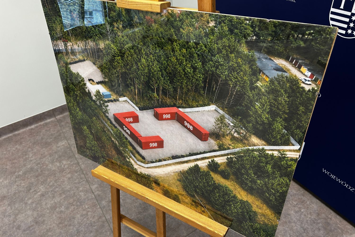 Jeszcze w tym roku strażacy skorzystają z nowoczesnego poligonu - Radio Kielce Fot. Daniel Czwartosz - Radio Kielce