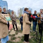 14.04.2026. Kielce. Konferencja dot. Kieleckiego Budżetu Obywatelskiego / Fot. Dariusz Kuc - Radio Kielce