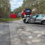 19.04.2026. Tragiczny wypadek na drodze krajowej nr 42 w powiecie starachowickim / Fot. policja