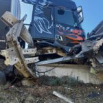 07.04.2026. Tokarnia. Wypadek / źródło: KMP Kielce