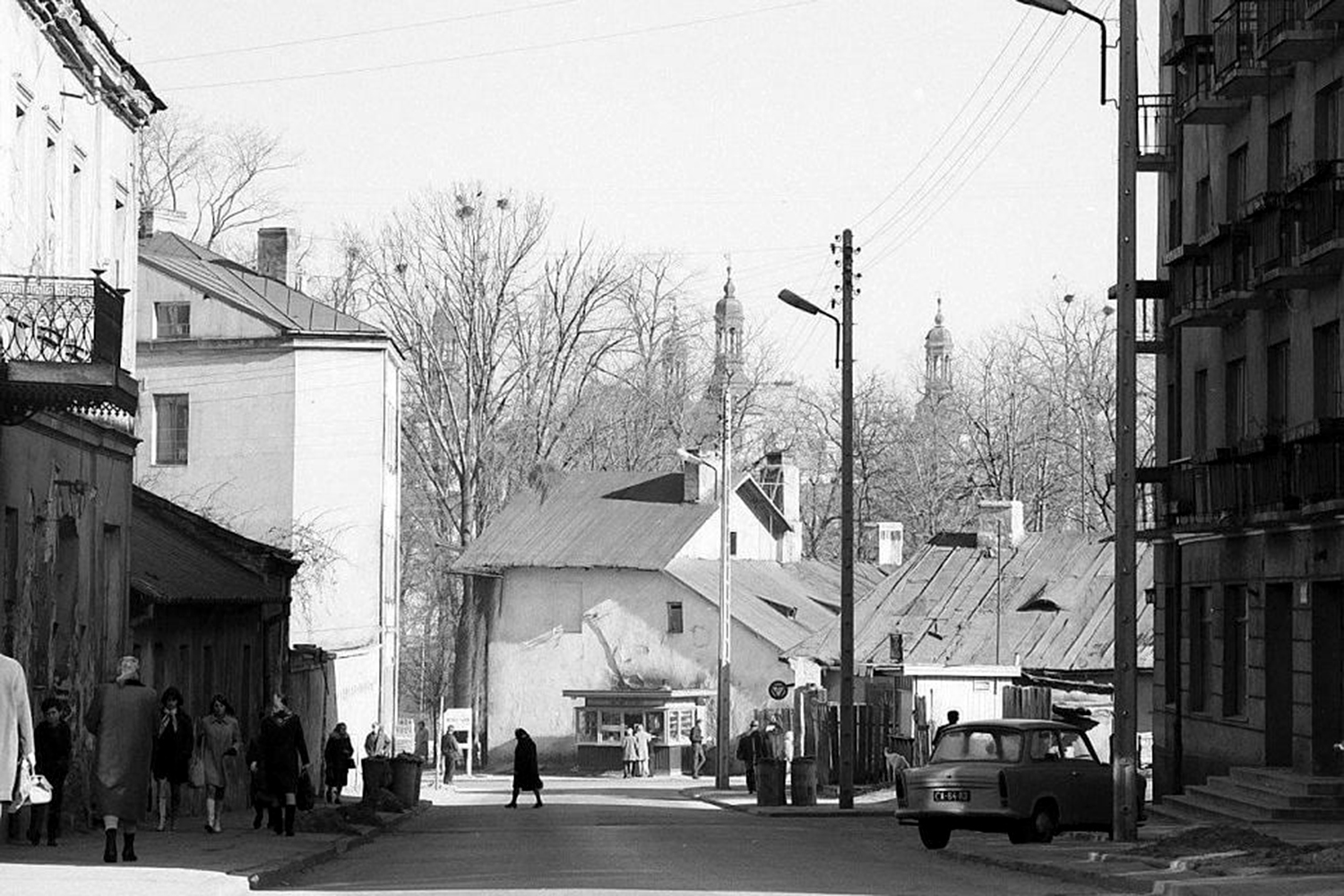 Kielce. Ulica Wojska Polskiego. Lata 1964-1969 / źródło: fotopolska.eu