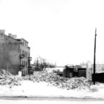 Kielce. Ulica Złota. 1968 rok. Kamienice przy ulicy Złotej - widok od strony ulicy Żelaznej / źródło: facebook.com/kieleckieinwestycje