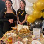 14.04.2026. Sandomierz. Zespół Szkół Gastronomicznych i Hotelarskich w Sandomierzu. Wystawa aranżacji stołów inspirowanych literaturą światową / Fot. Grażyna Szlęzak-Wójcik - Radio Kielce