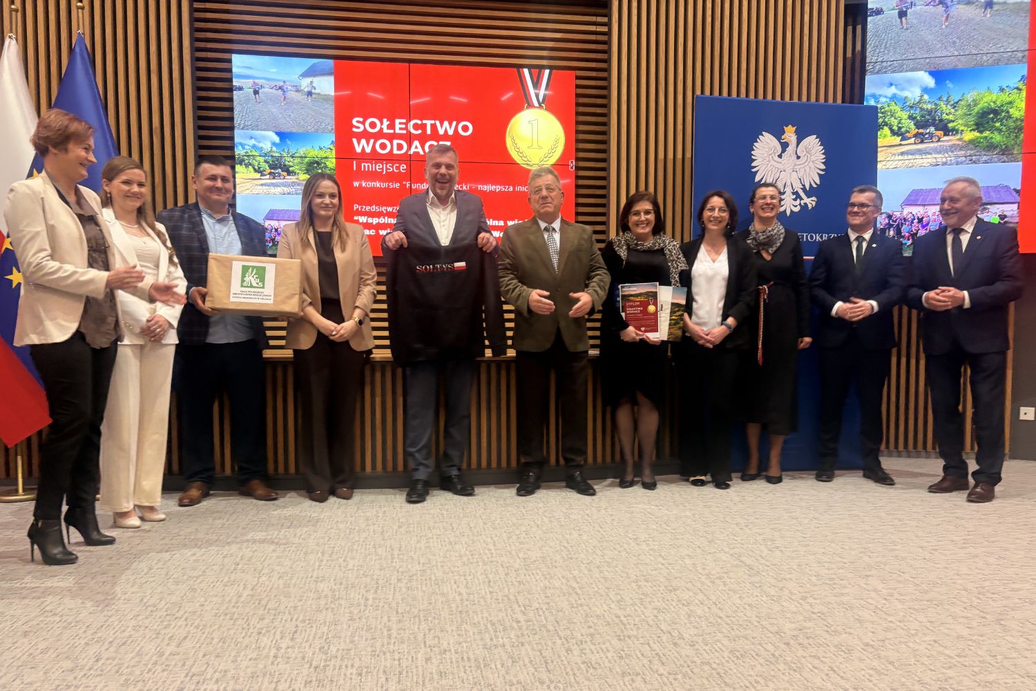 14.04.2026. Kielce. Świętokrzyski Urząd Wojewódzki w Kielcach. Podsumowanie konkursu „Fundusz Sołecki – Najlepsza Inicjatywa” / Fot. Aleksandra Słowak - Radio Kielce