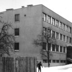 Kielce. Ulica Złota. 1968 rok. Budynek banku spółdzielczego przy ulicy Złotej / źródło: facebook.com/kieleckieinwestycje