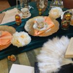 14.04.2026. Sandomierz. Zespół Szkół Gastronomicznych i Hotelarskich w Sandomierzu. Wystawa aranżacji stołów inspirowanych literaturą światową / Fot. Grażyna Szlęzak-Wójcik - Radio Kielce