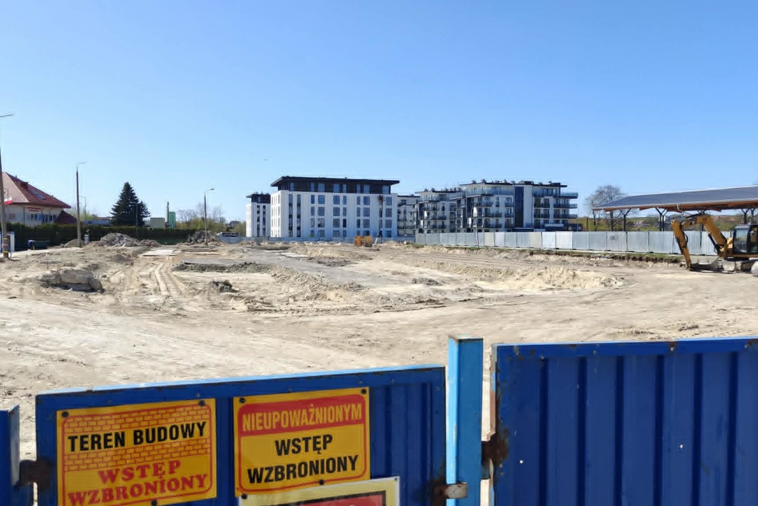 27.04.2026. Busko-Zdrój. Budowa parkingu wielopoziomowego / Fot. Marta Gajda-Kruk - Radio Kielce