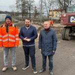 Starachowice. Remont ul. Sadowej / Źródło: Marek Materek - Facebook