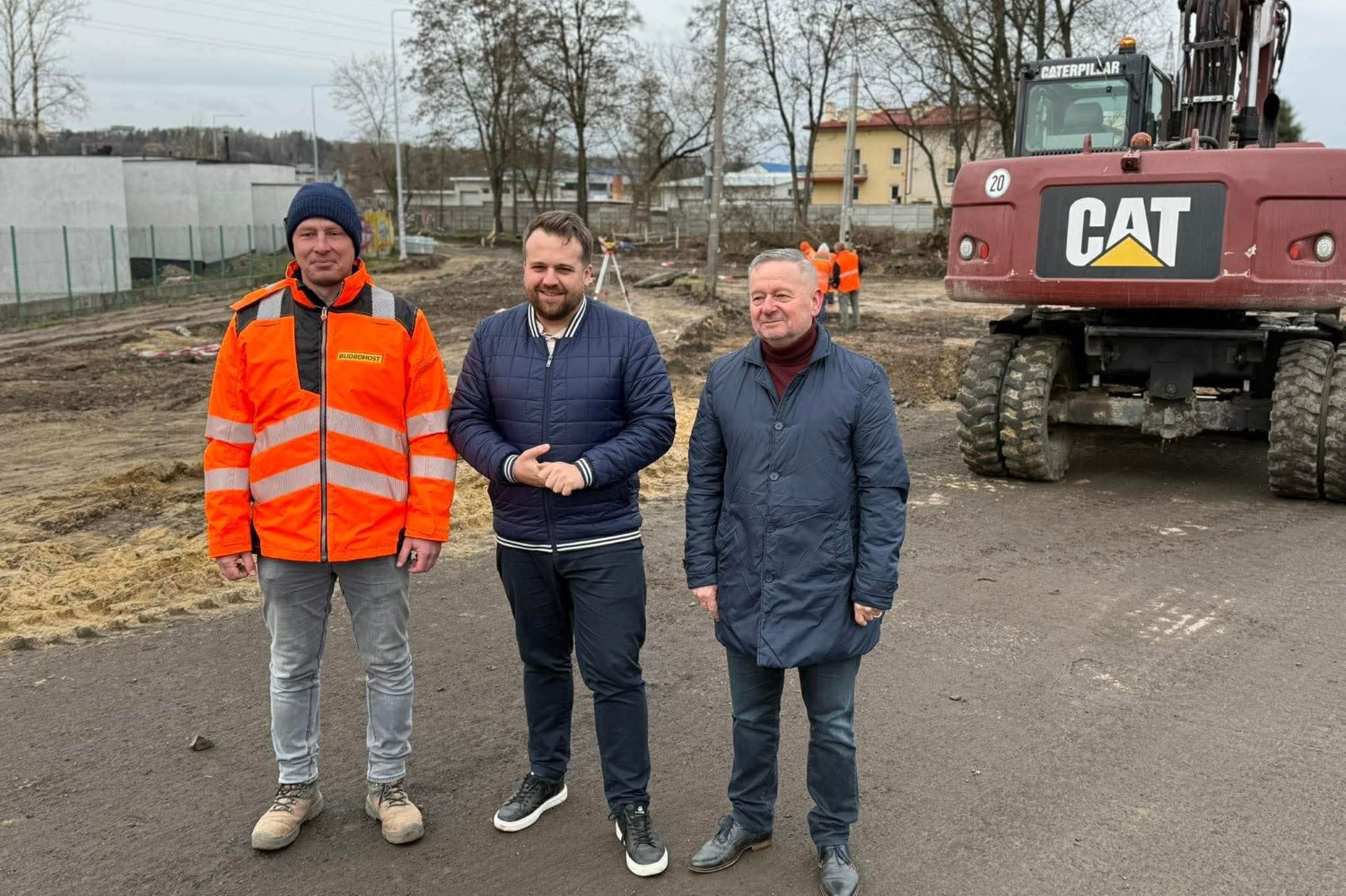 Starachowice. Remont ul. Sadowej / Źródło: Marek Materek - Facebook