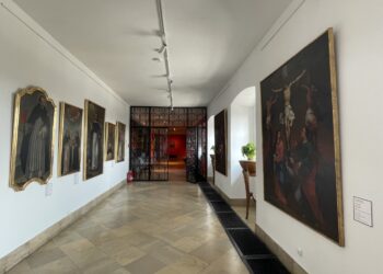 Sandomierz. Muzeum Zamkowe. Wystawa „Sztuka religijna ze zbiorów dominikanów w Sandomierzu” / Fot. Grażyna Szlęzak-Wójcik - Radio Kielce