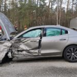 19.04.2026. Tragiczny wypadek na drodze krajowej nr 42 w powiecie starachowickim / Fot. policja