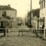 Kielce. Ulica Kozia. Lata 1941-1942. Granica getta żydowskiego / źródło: fotopolska.eu