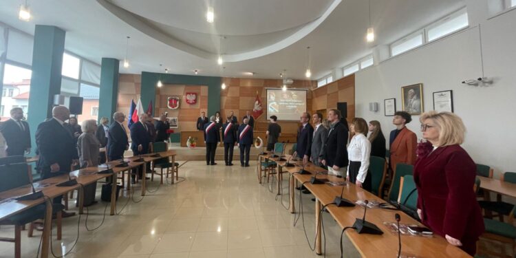 10.04.2026. Staszów. Sesja Rady Miejskiej / Fot. Grażyna Szlęzak-Wójcik - Radio Kielce