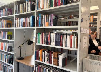 Ostrowiec Świętokrzyski. Odnowiona biblioteka Akademii Nauk Stosowanych / Fot. Anna Głąb - Radio Kielce