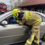 11.04.2026. Złota. Cwiczenia ewakuacji mieszkańców na wypadek zagrożeń kryzysowych / Fot. Grażyna Szlęzak-Wójcik - Radio Kielce