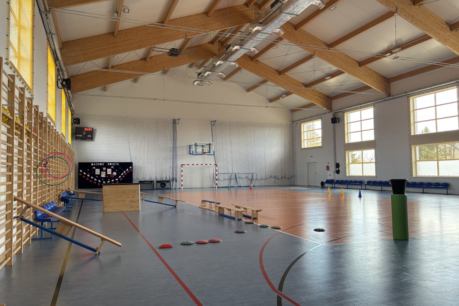 29.04.2026. Wola Kopcowa. Szkoła Podstawowa im. Janusza Korczaka w Woli Kopcowej / Fot. Marcin Marszałek - Radio Kielce