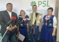 22.04.2026. Kielce. Konferencja prasowa PSL / Fot. Izabela Mortas-Rubak - Radio Kielce