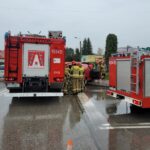 20.04.2026. Końskie. Wypadek / Źródło: PSP Końskie