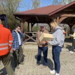 17.04.2026. Koprzywnica. Sprzątanie Koprzywianki i okolicy / Fot. Grażyna Szlęzak-Wójcik - Radio Kielce