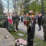 27.04.2026. Kielce. Cmentarz Partyzancki. Upamiętnienie majora Henryka Dobrzańskiego „Hubala” / Fot. Aleksandra Słowak - Radio Kielce