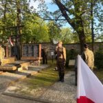 27.04.2026. Kielce. Cmentarz Partyzancki. Upamiętnienie majora Henryka Dobrzańskiego „Hubala” / Fot. Aleksandra Słowak - Radio Kielce