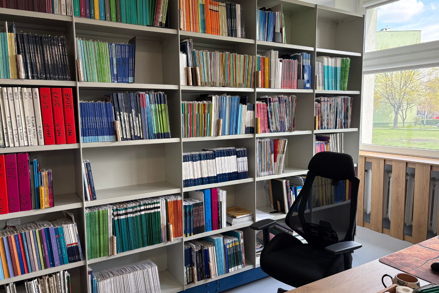 Ostrowiec Świętokrzyski. Odnowiona biblioteka Akademii Nauk Stosowanych / Fot. Anna Głąb - Radio Kielce