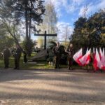 27.04.2026. Kielce. Cmentarz Partyzancki. Upamiętnienie majora Henryka Dobrzańskiego „Hubala” / Fot. Aleksandra Słowak - Radio Kielce