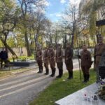 27.04.2026. Kielce. Cmentarz Partyzancki. Upamiętnienie majora Henryka Dobrzańskiego „Hubala” / Fot. Aleksandra Słowak - Radio Kielce