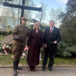 27.04.2026. Kielce. Cmentarz Partyzancki. Upamiętnienie majora Henryka Dobrzańskiego „Hubala” / Fot. Aleksandra Słowak - Radio Kielce