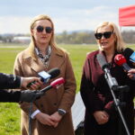 10.04.2026. Masłów. Pokaz wykorzystania dronów w działaniach służb / Fot. Wiktor Taszłow - Radio Kielce