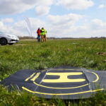 10.04.2026. Masłów. Pokaz wykorzystania dronów w działaniach służb / Fot. Wiktor Taszłow - Radio Kielce