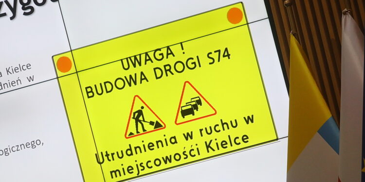 10.04.2026. Kielce. Spotkanie w sprawie budowy S74 przez Kielce / Fot. Wiktor Taszłow - Radio Kielce