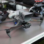 10.04.2026. Masłów. Pokaz wykorzystania dronów w działaniach służb / Fot. Wiktor Taszłow - Radio Kielce