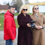 10.04.2026. Masłów. Pokaz wykorzystania dronów w działaniach służb / Fot. Wiktor Taszłow - Radio Kielce