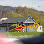 10.04.2026. Masłów. Pokaz wykorzystania dronów w działaniach służb / Fot. Wiktor Taszłow - Radio Kielce