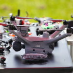 10.04.2026. Masłów. Pokaz wykorzystania dronów w działaniach służb / Fot. Wiktor Taszłow - Radio Kielce