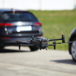 10.04.2026. Masłów. Pokaz wykorzystania dronów w działaniach służb / Fot. Wiktor Taszłow - Radio Kielce