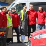 10.04.2026. Masłów. Pokaz wykorzystania dronów w działaniach służb / Fot. Wiktor Taszłow - Radio Kielce