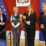 10.04.2026. Kielce. Briefing prasowy wojewody świętokrzyskiego Józefa Bryka / Fot. Wiktor Taszłow - Radio Kielce