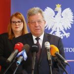 10.04.2026. Kielce. Briefing prasowy wojewody świętokrzyskiego Józefa Bryka / Fot. Wiktor Taszłow - Radio Kielce