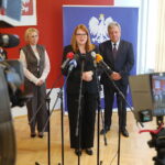 10.04.2026. Kielce. Briefing prasowy wojewody świętokrzyskiego Józefa Bryka / Fot. Wiktor Taszłow - Radio Kielce