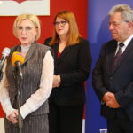 10.04.2026. Kielce. Briefing prasowy wojewody świętokrzyskiego Józefa Bryka / Fot. Wiktor Taszłow - Radio Kielce