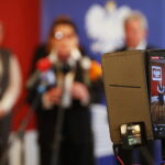 10.04.2026. Kielce. Briefing prasowy wojewody świętokrzyskiego Józefa Bryka / Fot. Wiktor Taszłow - Radio Kielce